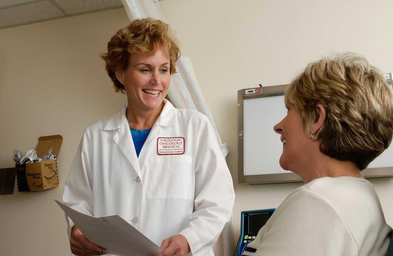 Doctor consulting a patient